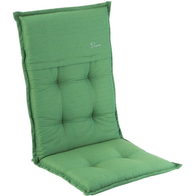 

Coburg Cojín acolchado Cojín de exterior para sillas con respaldo alto Silla de jardín Poliéster 53x117x9cm