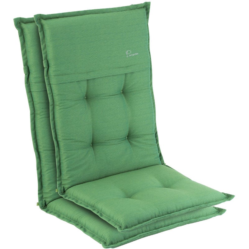 

Coburg Cojín acolchado Cojín de exterior para sillas con respaldo alto Silla de jardín Poliéster 53x117x9cm