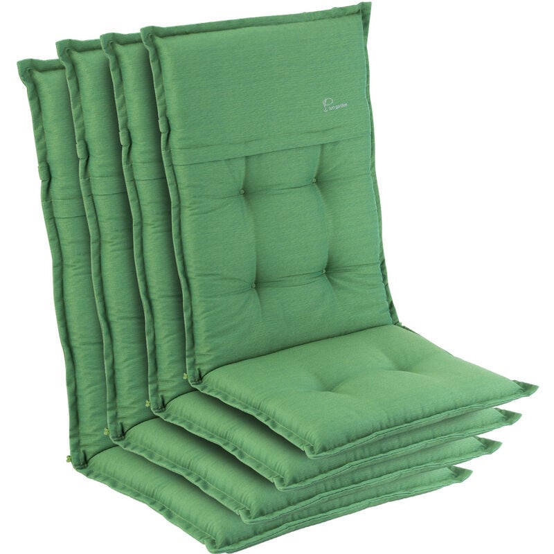 

Coburg Cojín acolchado Cojín de exterior para sillas con respaldo alto Silla de jardín Poliéster 53x117x9cm
