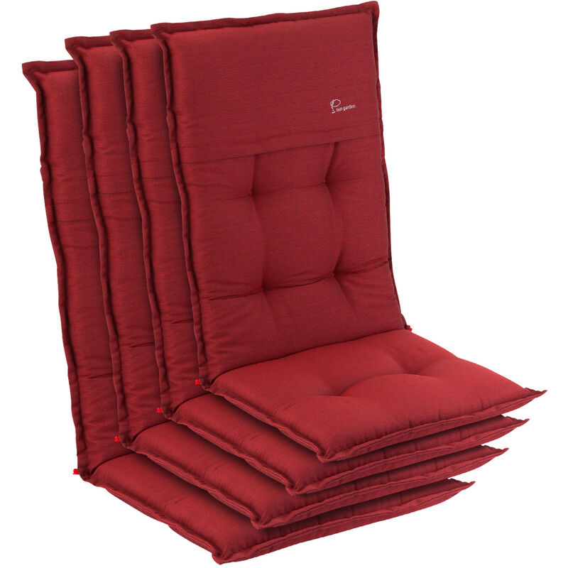 

Coburg Cojín acolchado Cojín de exterior para sillas con respaldo alto Silla de jardín Poliéster 53x117x9cm