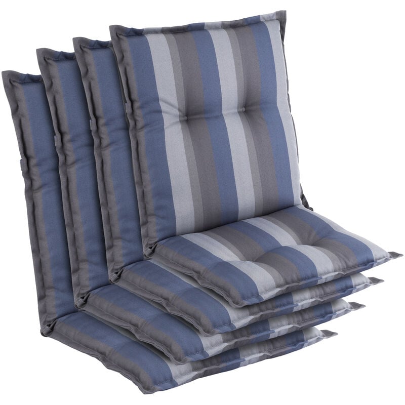 

Cojín Prato funda de sillón de jardín de respaldo bajo poliéster 50x100x8cm