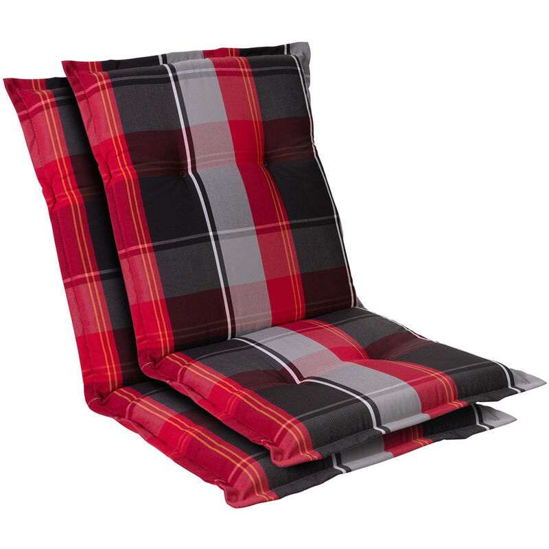

Cojín Prato funda de sillón de jardín de respaldo bajo poliéster 50x100x8cm