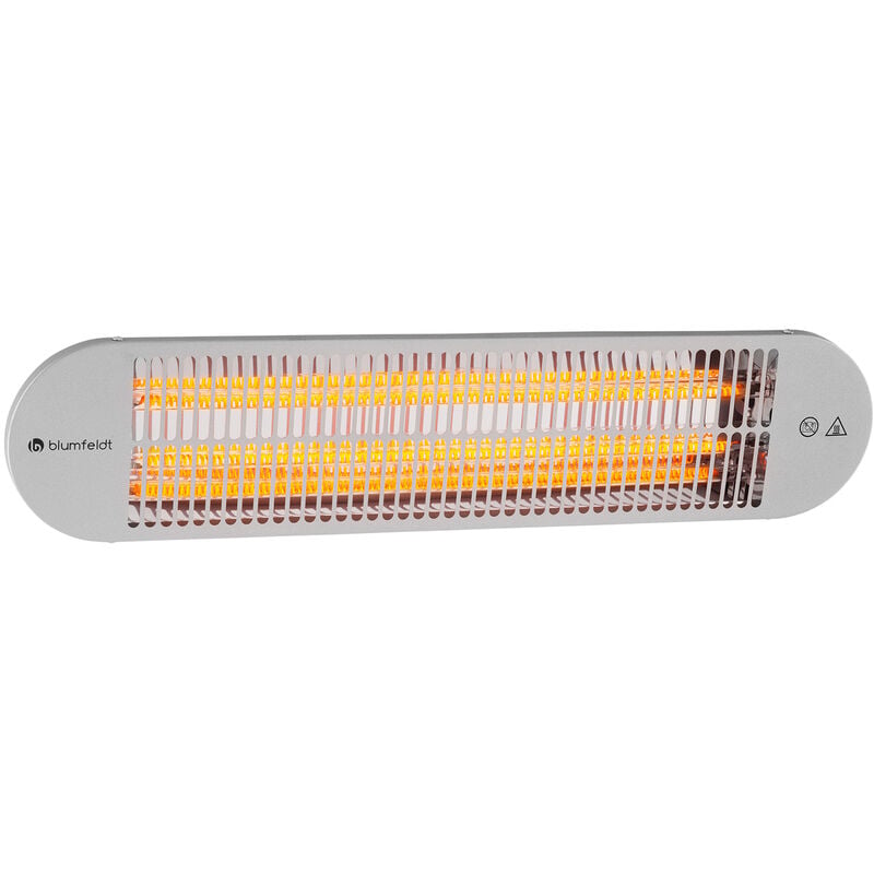 Blumfeldt - Gold Bar 2000 Swing radiateur infrarouge 2000 W 60° oscillation