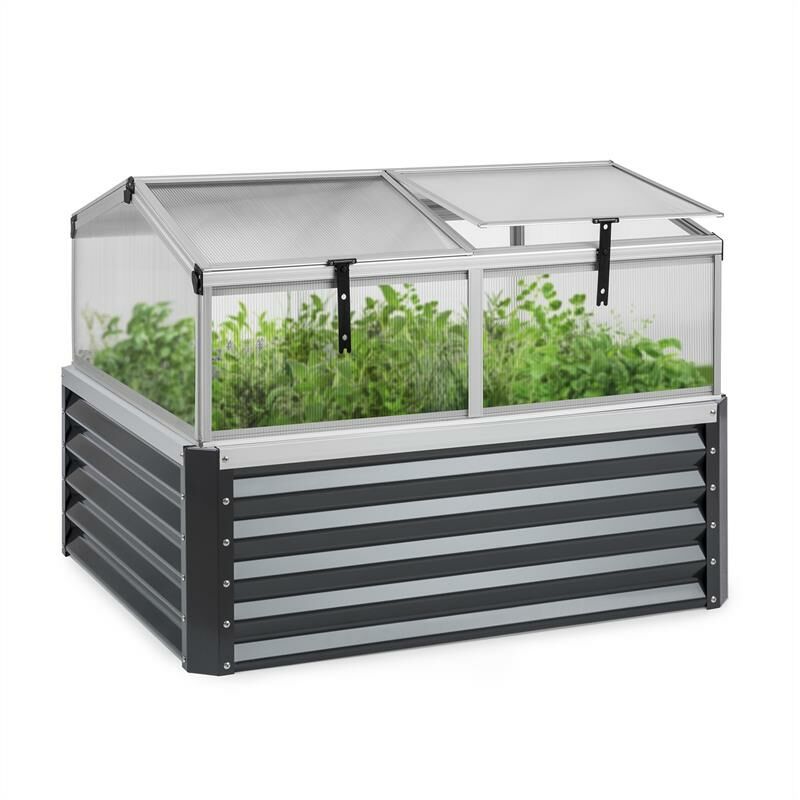 

High Grow Advanced Arriate alto con techo 120x95x100cm 540l acero color antracita