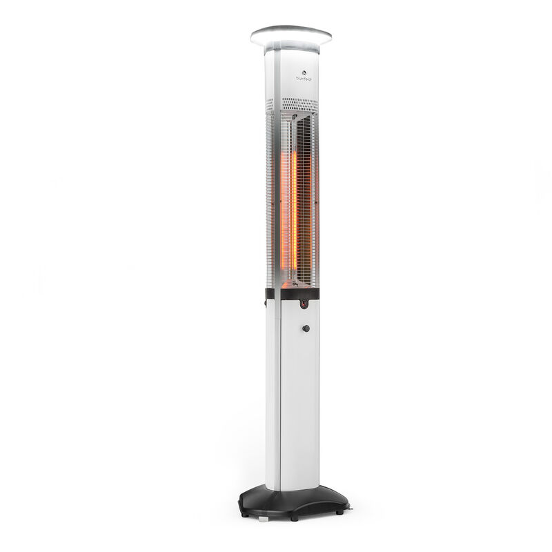 Megalith radiateur 2700 W élément chauffant au carbone éclairage LED blanc