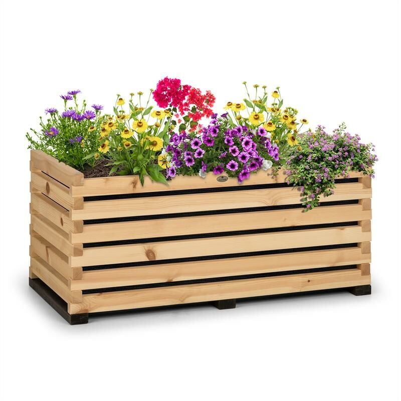 

Modu Grow Jardinera elevada 100 x 50 x 45 cm madera de pino color pino