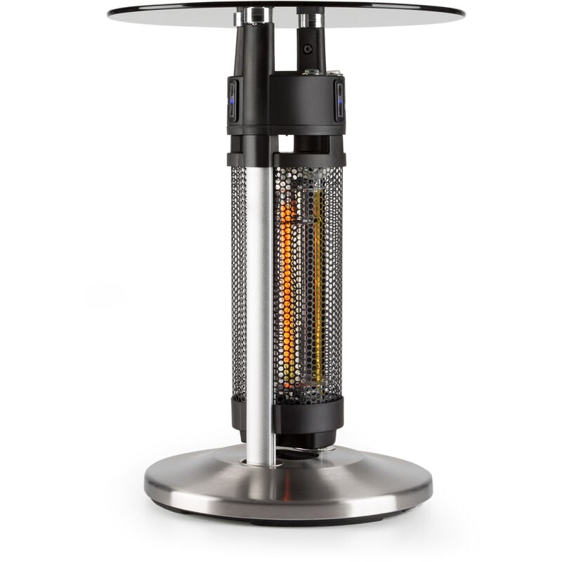 

Primal Heat 65 mesa de bistró elemento de calor IR carbono 1200W LED 65cm cristal