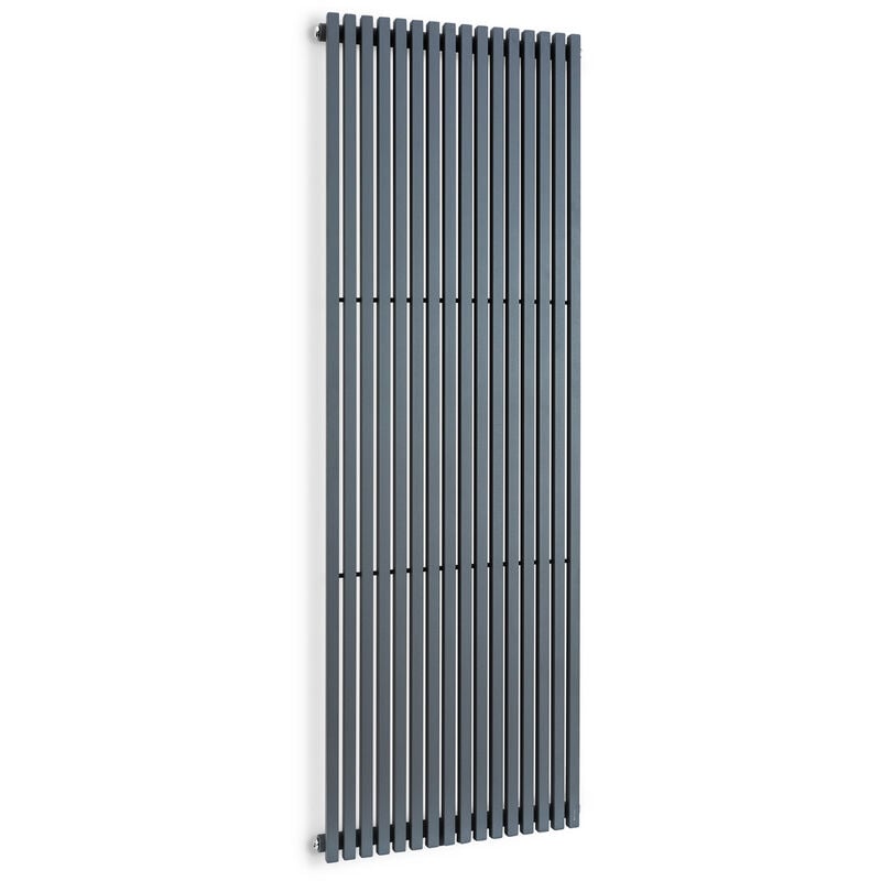 Blumfeldt - Radiateur Eau Chaude Design, Radiateur Vertical Eau Chaude pour Chauffage Maison, Faible Conso d'Energie, Silencieux, Chauffage Mural