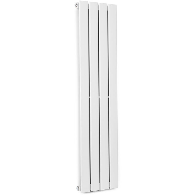 Radiateur Eau Chaude Design, Radiateur Vertical Eau Chaude pour Chauffage Maison, Faible Conso d'Energie, Silencieux, Chauffage Mural 380W pour Salle