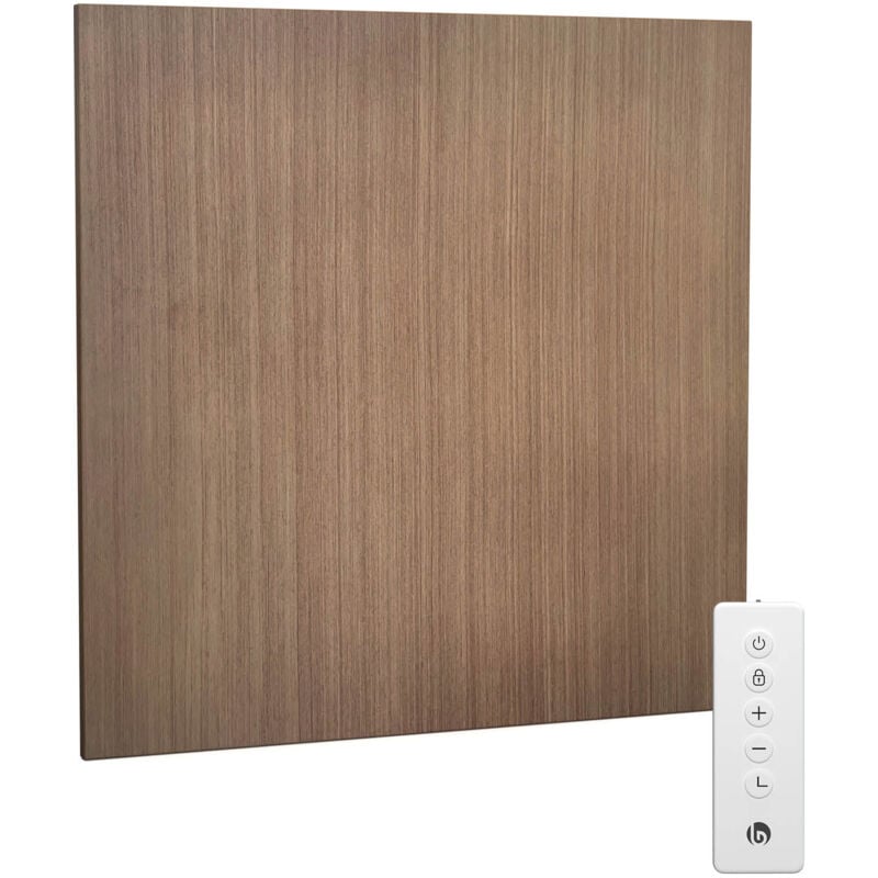 Radiateur infrarouge mural 350 w – IP44, WiFi & télécommande, thermostat intégré, détection de fenêtre ouverte, design métal, pour salle de bain,