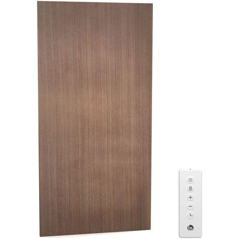 Radiateur infrarouge mural 700 w – IP44, WiFi, thermostat, détection de fenêtre ouverte, télécommande, pour salle de bain, radiateur infrarouge,