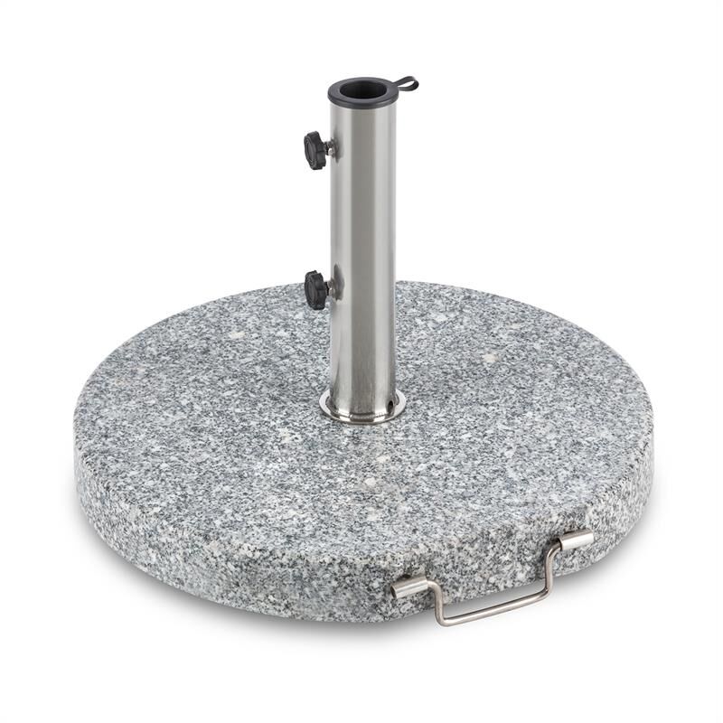 

Schirmherr 30RD Base para sombrilla 30 kg Balcón Granito Gris redonda