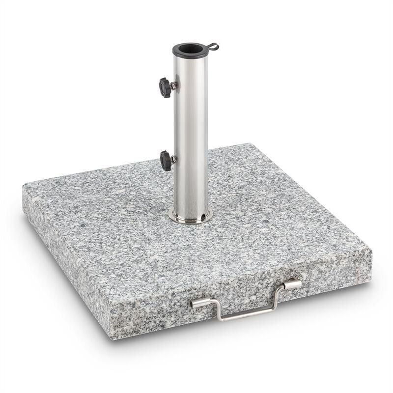 

Schirmherr 30SQ Base para sombrilla 30 kg Terraza Granito Gris Pulido