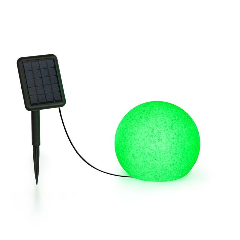 

Shinestone Solar 20 Bola luminosa con panel solar Ø20cm RGB-LED IP68 batería