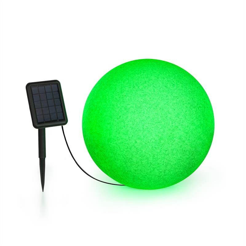 Shinestone Solar 40 globe lampe panneau solaire Ø 40 cm LED RVB IP68 batterie