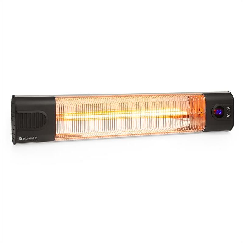 Silver Bar 2000 radiateur infrarouge 2000 W max. IR ComfortHeat minuterie - Blumfeldt