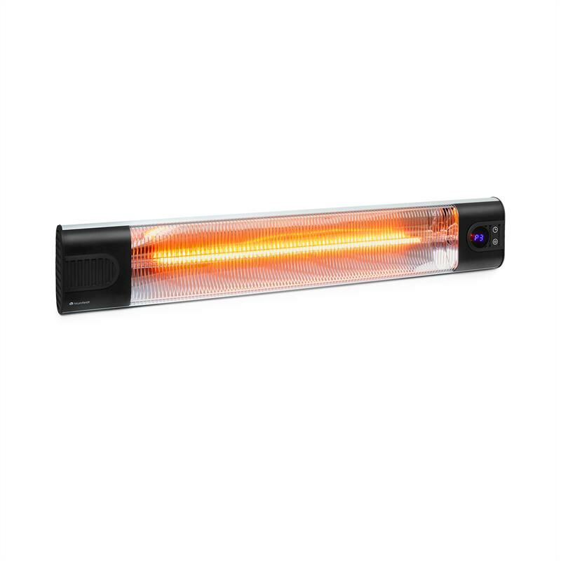 Silver Bar 3000 radiateur infrarouge 3000 W max. IR ComfortHeat minuterie - Blumfeldt