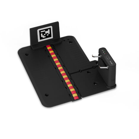 Blumfeldt Station De Charge Tondeuse Robot Compatible GrassConnect, Résistant Intempéries, Connexion Stable, Installation Facile, Design Compact, Durable