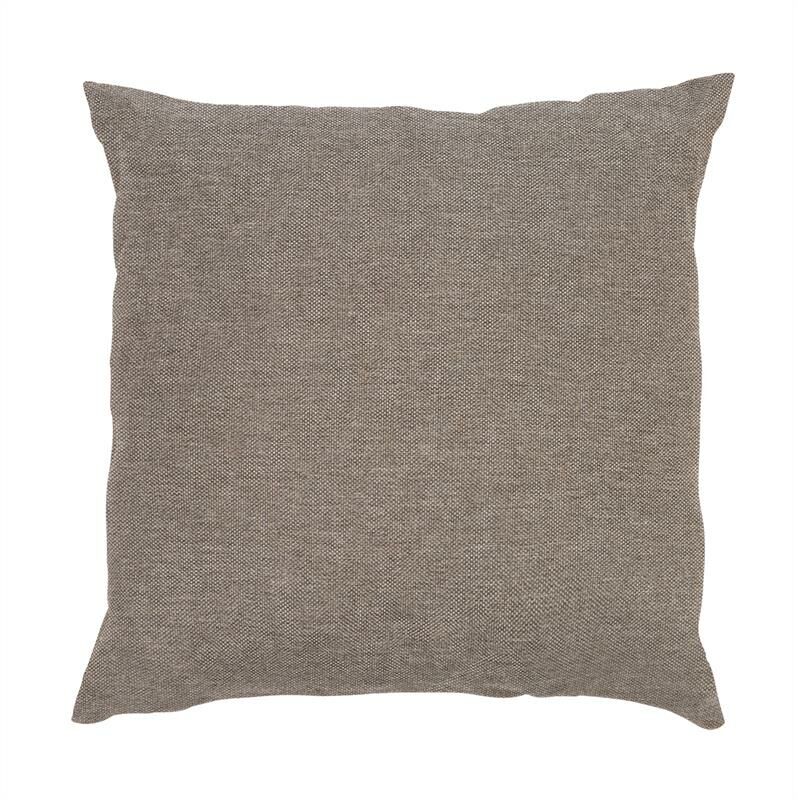 Titania Pillow Coussin pour salon de jardin 100% polyester marron - Taupe Sombre - Blumfeldt