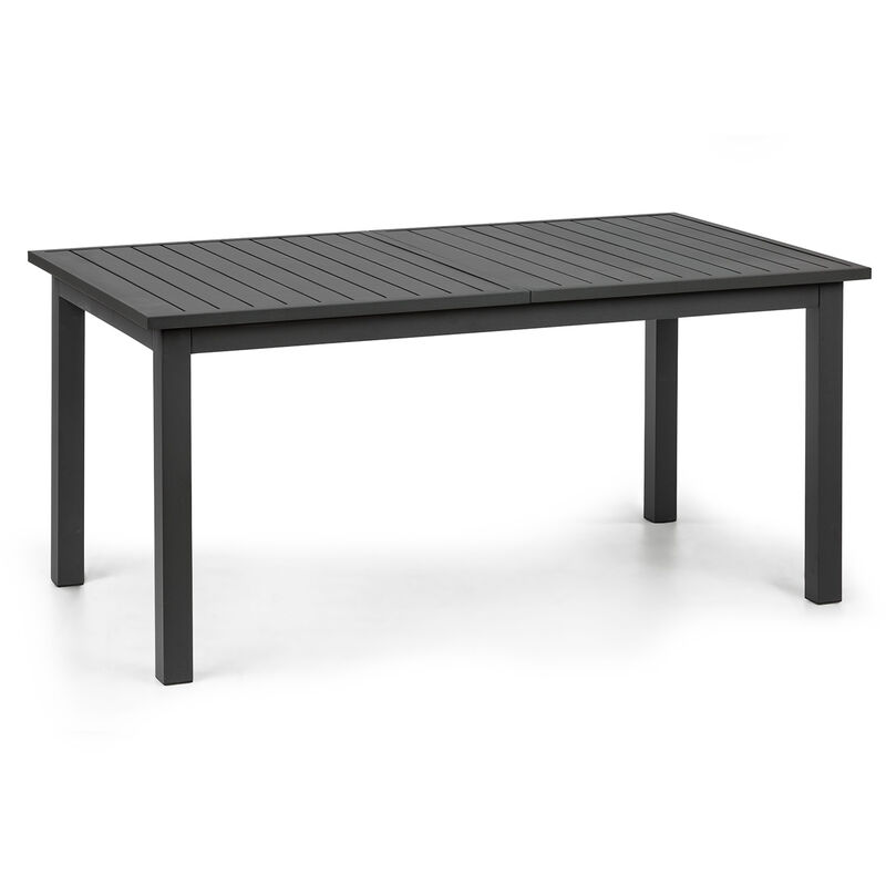 

Blumfeldt - Toledo Mesa de jardín 213 x 90 cm Extensible Aluminio Antracita