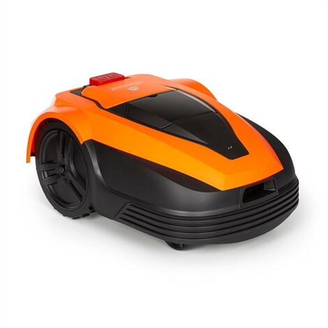 Blumfeldt – Robot tondeuse sans fil 180mn – Autonomie 1200m² – Largeur de coupe 18cm – Inclinaison 30° – Écran LCD intuitif