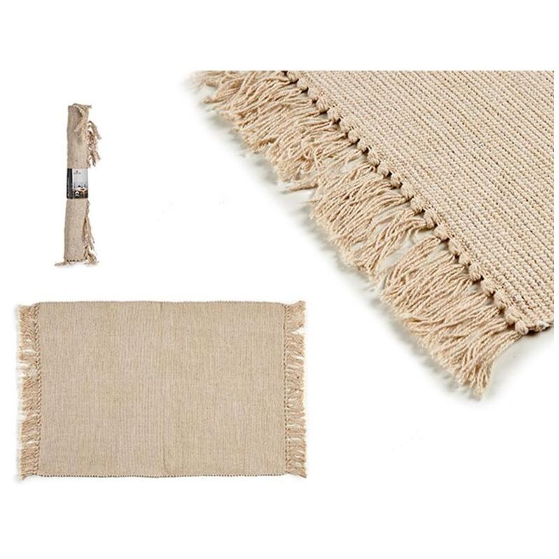 

BLUNGI alfombra algodon natural 80x50 cm