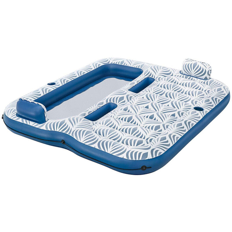 Bestway - Colchoneta Hinchable 204X188 Cm 43653 , Colchoneta Hinchable 204X188 Cm 43653Capacidad Máxima De Caraga 180 Kghecho En Pvc De Alta