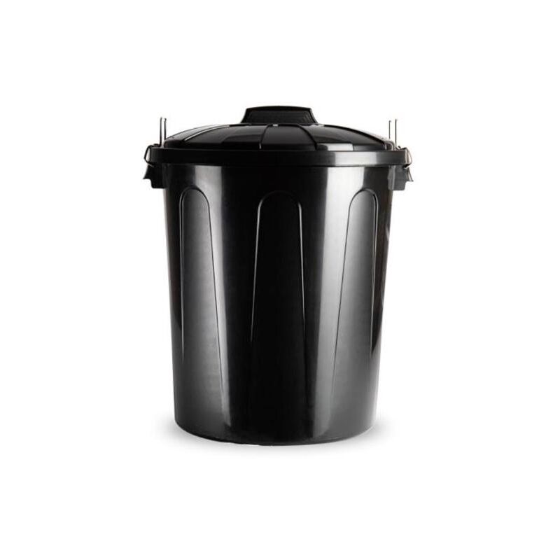 

Plasticforte - BLUNGI cubo basura 51l.+ tapa negro