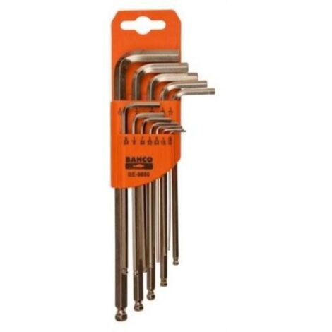 BLUNGI jgo. 12 llaves niquel be-9880 en pulgadas bahco