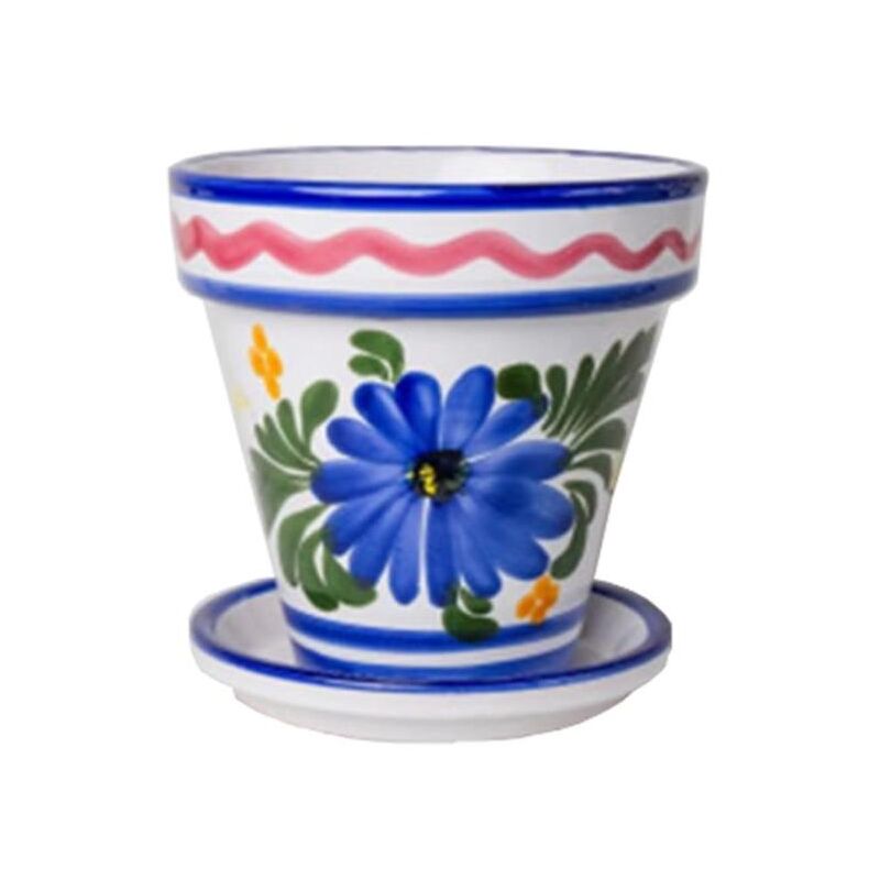 

Jardin - MACETA BARRO FLOR 16x16 CM