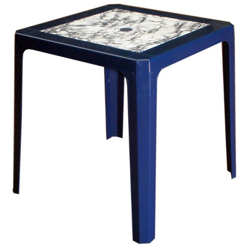 

Mesa apilable 70x70 cm 4025 azul marmol