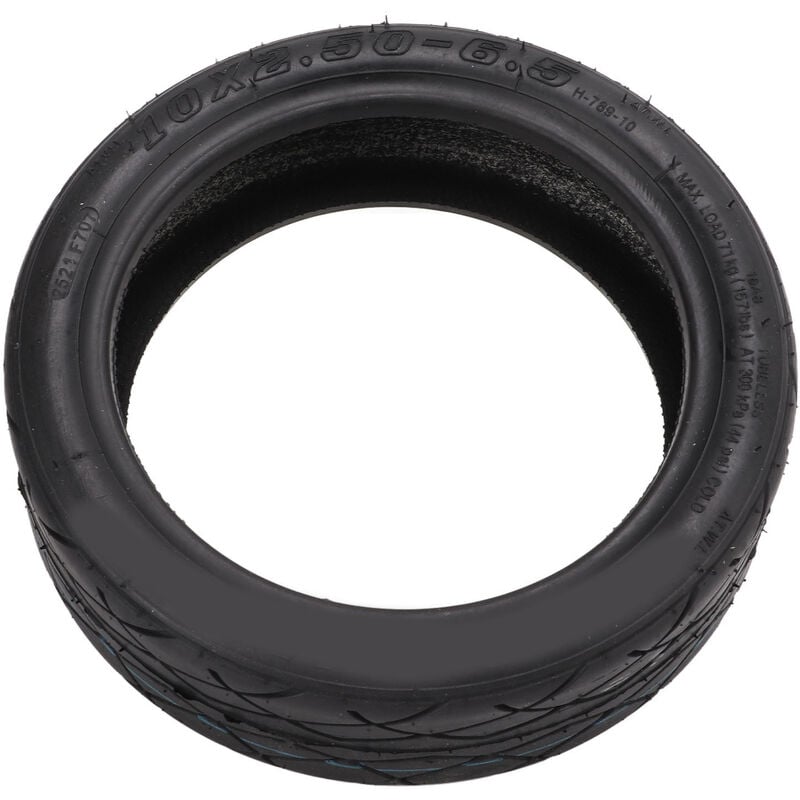 10 pouces 10x2.50-6.5 paississement Tubeless Pneu Absorption des chocs Scooter électrique Pneus sous vide - Tonysa