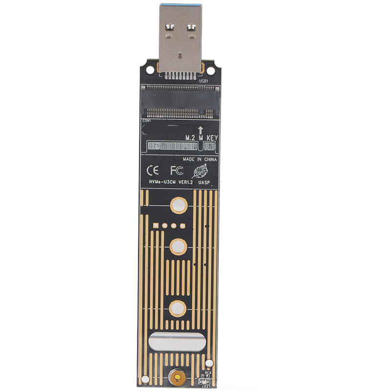 Tonysa - Adaptateur ssd vers usb, Carte Adaptateur M.2 nvme ssd vers usb, Carte Convertisseur de Disque Dur Carte Adaptateur ssd