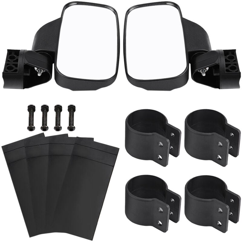 Conception convexe de rétroviseur latéral de moto réglable pour utv Polaris Ranger rzr Can Am - Tonysa