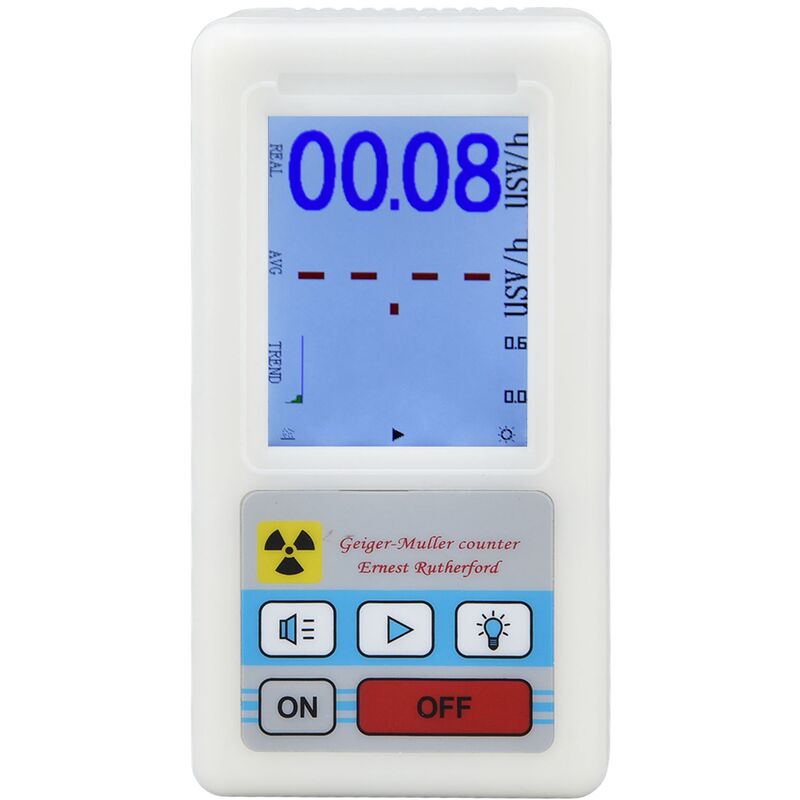 Tonysa - Détecteur radioactif, Compteur Geiger Multifonctionnel BR-6 pour rayonnement nucléaire
