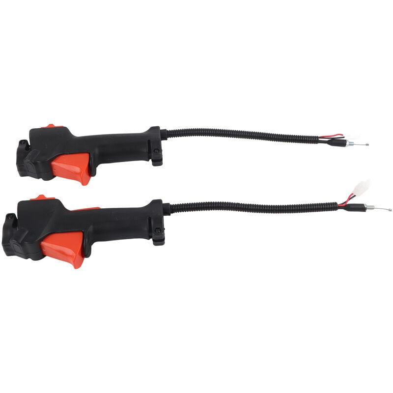 Tonysa - Gâchette D'accélérateur Débroussailleuse 2 Pièces Poignée Interrupteur Gâchette D'accélérateur Débroussailleuse Poignée Interrupteur pour