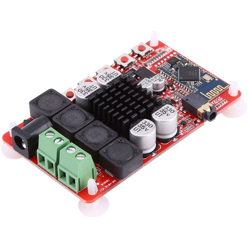 Tonysa - TDA7492 50W + 50W Récepteur audio Carte amplificateur de puissance intégrée numérique CSR8635 Bluetooth V4.0