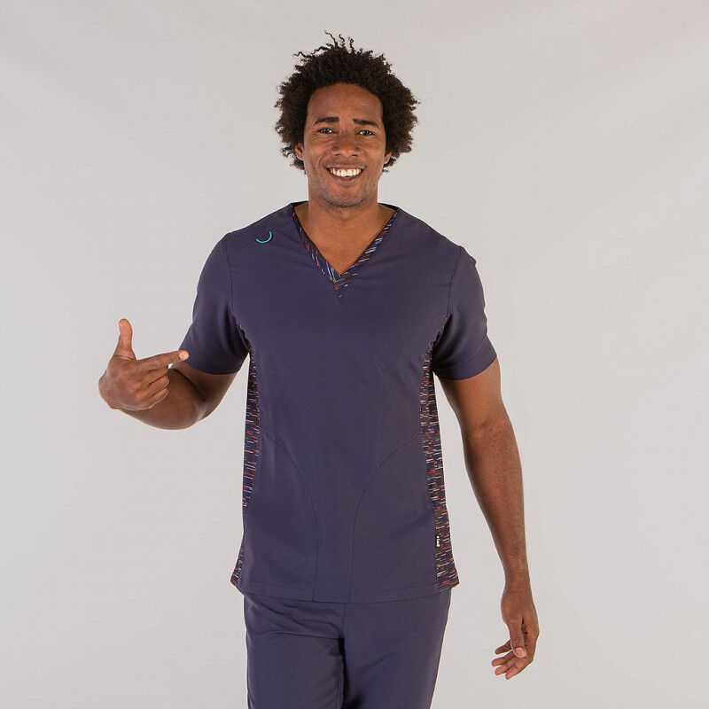 

Casaca para hombre en manga corta de tejido antibacterias GARY'S Ander | XS - Marino