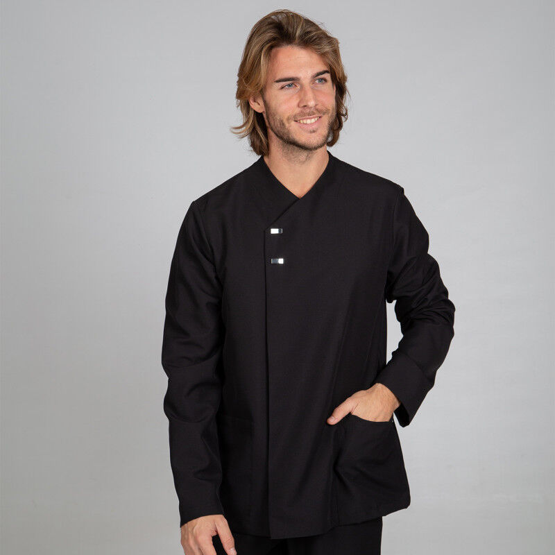 

Blusa sanitaria para hombre en microfibra de gran resistencia GARY'S Fabian | Negro - XXL