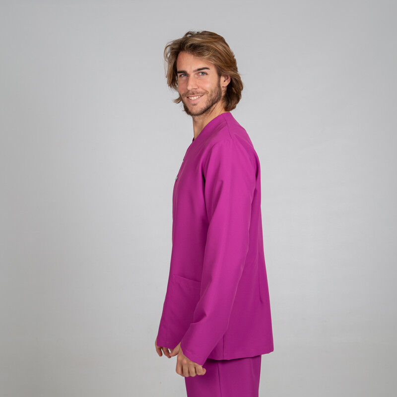 

Blusa sanitaria para hombre en microfibra de gran resistencia GARY'S Fabian | XL - Malva