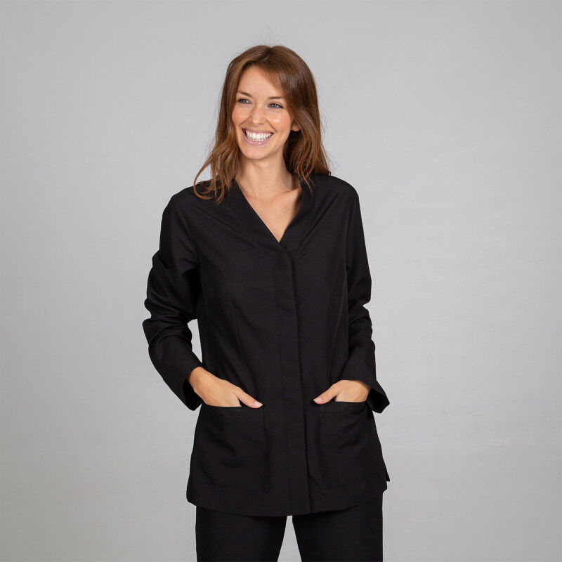 

Blusa sanitaria para mujer manga larga antibacterias GARY'S Aitana | Negro - XS