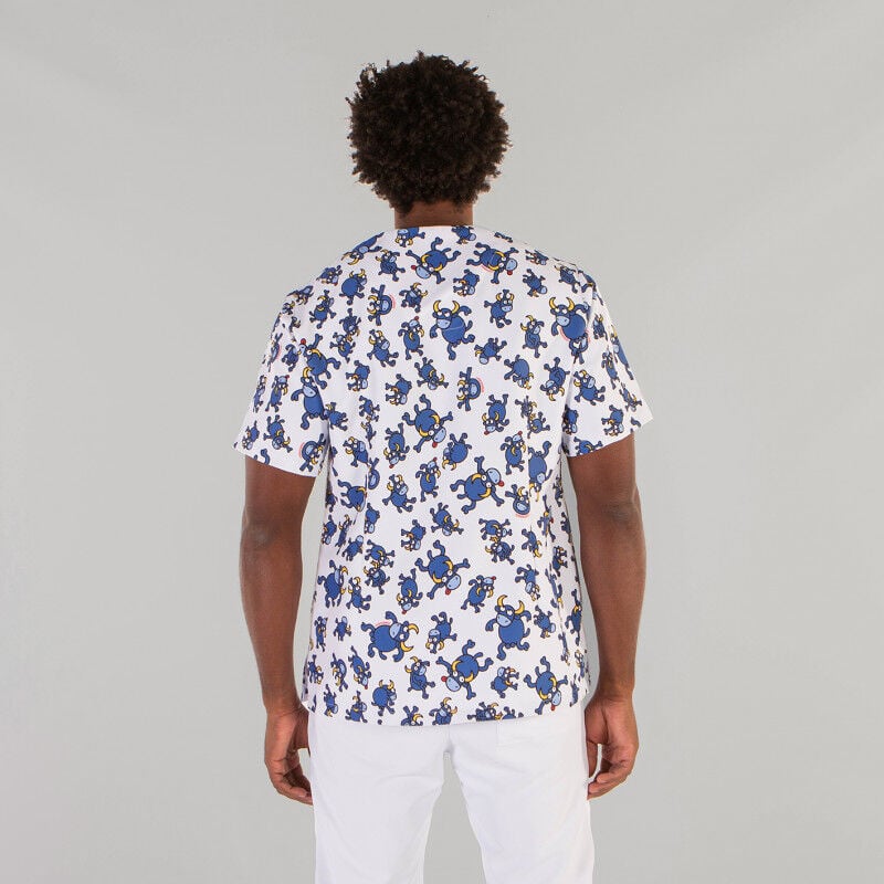 

Casaca unisex cerrada en manga corta con cuello pico GARY'S KUKUXUMUSU | S - Kuku Toros