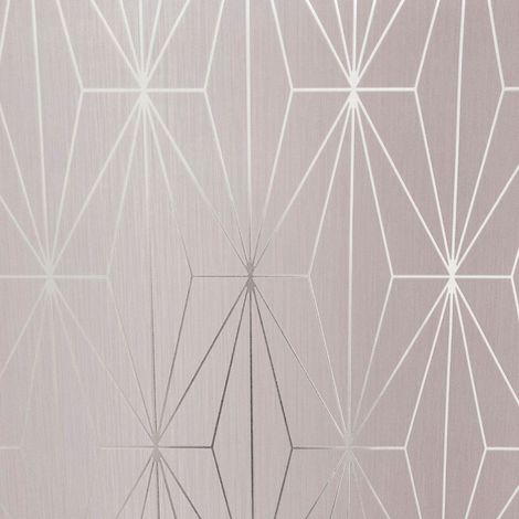 wallpaper pink and silver