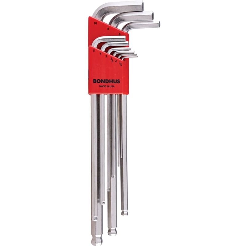 BLX9MMB Metric Hex Key Set - Bondhus