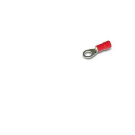 BM Quetschkabelschuhe Ringform mit PVC-Isolation 1,5MM Durchmesser: 5 100 Stk.