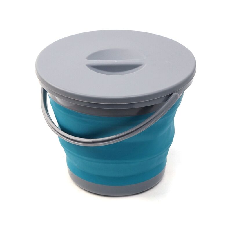 BMBY-5L Pieghevole Secchio con Coperchio Portatile...