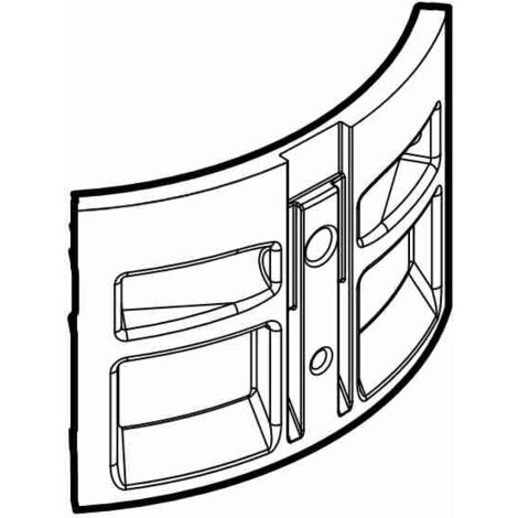 BMG2258R03.45672 Demi-anneau de fermeture GIRO Pièce de rechange d'origine NICE BMG2258R03.45672