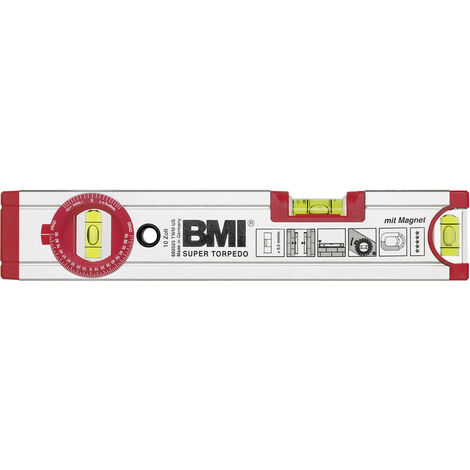BMI  692025TWM Magnet-Wasserwaage  mit Magnet   0.5 mm/m