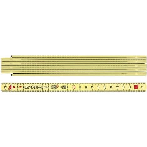 BMI  936990200 Maßstab   2 m Kunststoff