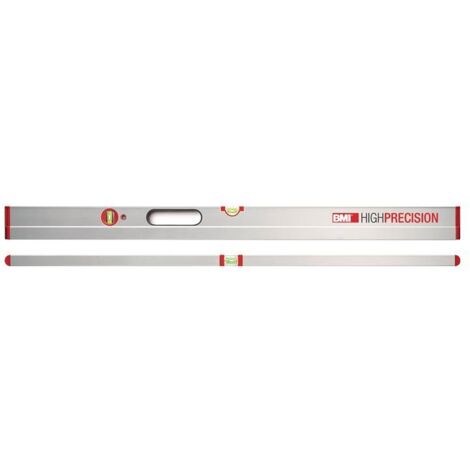 BMI Hochpraezise Aluminium-Wasserwaage Highprecision R1000 1000 mm
